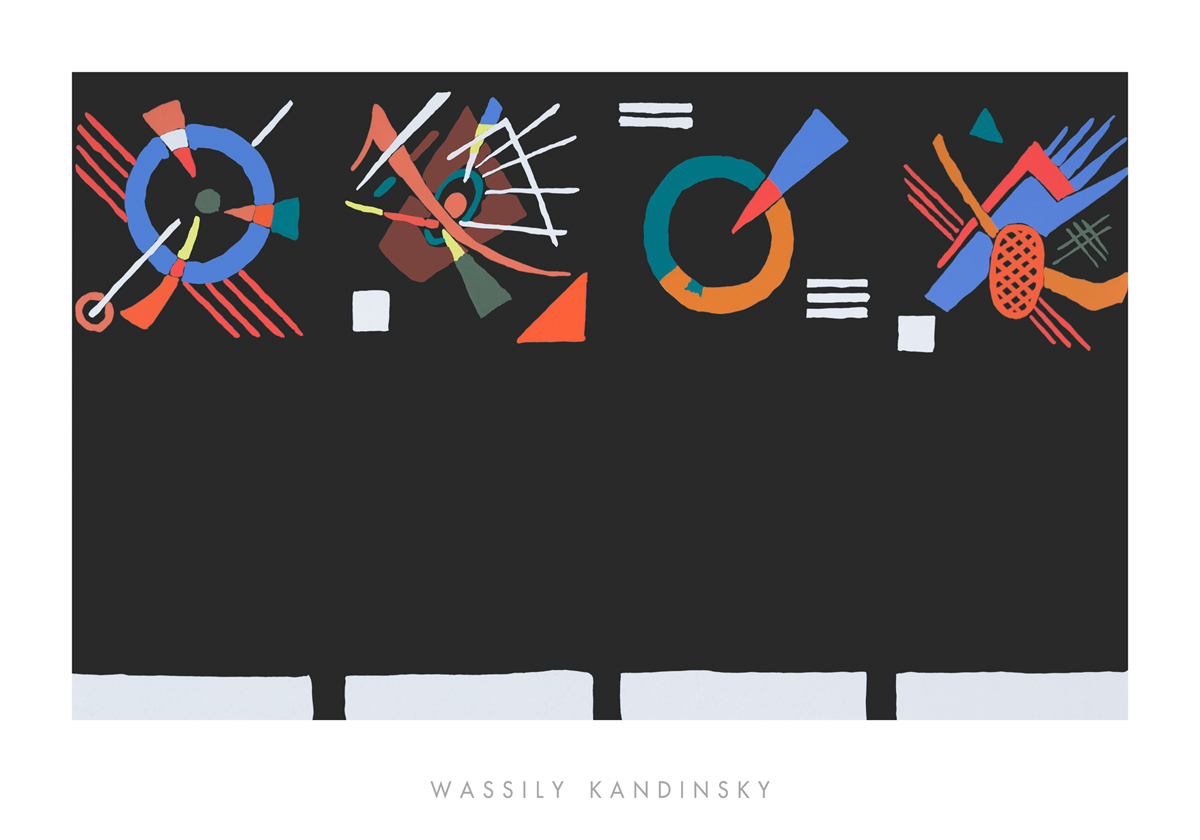 Kandinsky, W.: Vier Eckstücke, 1922
