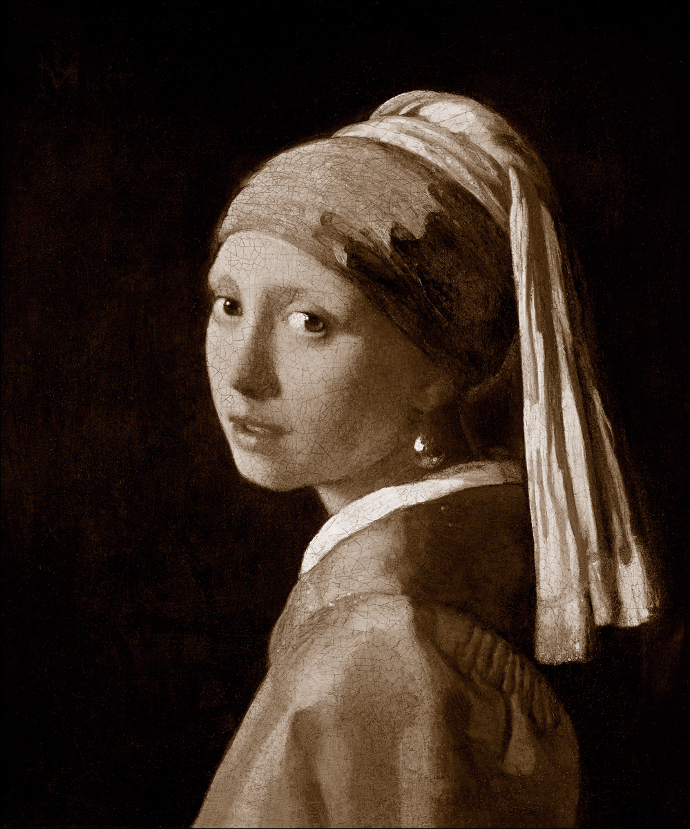 Vermeer, J.: Jeune fille à la perle