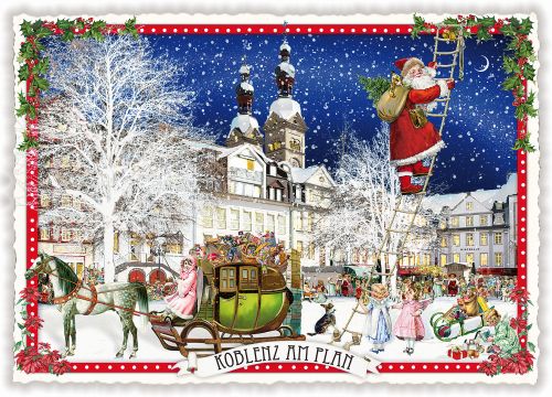 Weihnachten Koblenz am Plan
