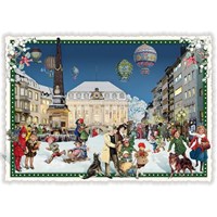 Städte-Postkarte, Weihnachten - Bonn 01 (quer)