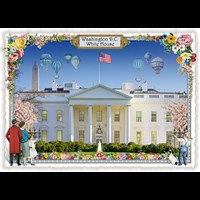 USA-Edition - Washington D.C., The White House (Quer)