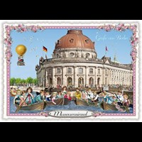 Städte-Postkarte, Berlin, Museumsinsel (Quer)