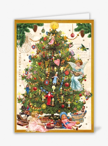 Weihnachtsbaum mit Engeln (o.T.)