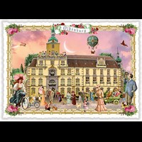 Städte-Postkarte, Oldenburg, Rathaus (Quer)