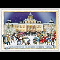 Weihnachtsgrüße Schloss Belvedere-Weimar