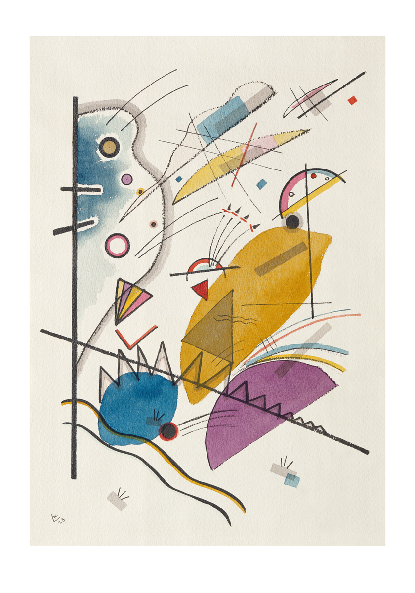 Kandinsky, W.: Composition with Vertical Bar,1923