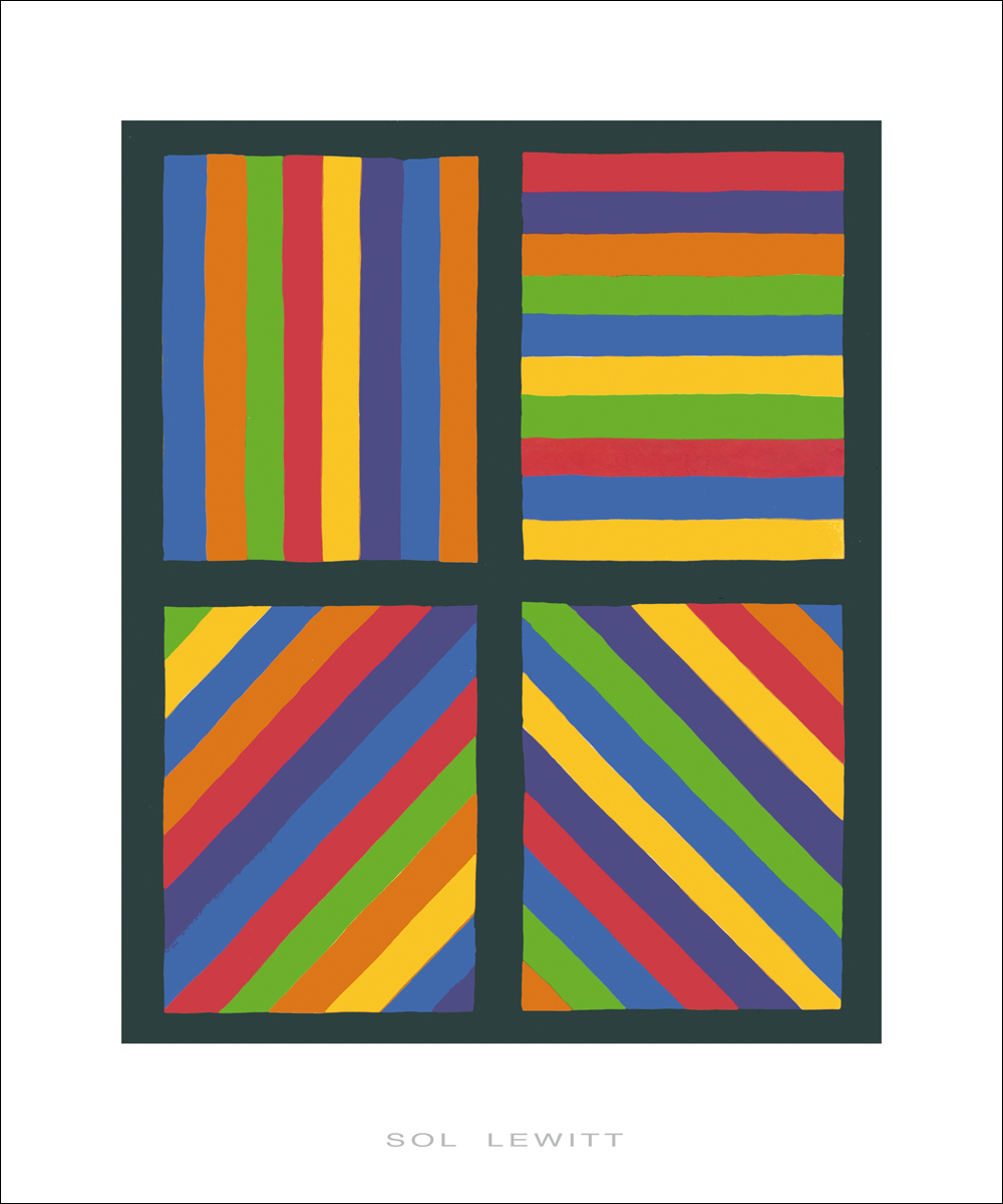 Lewitt, S.: Color Bands in Four ...