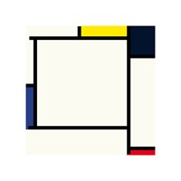 Mondrian, Piet: Composition 2, 1922