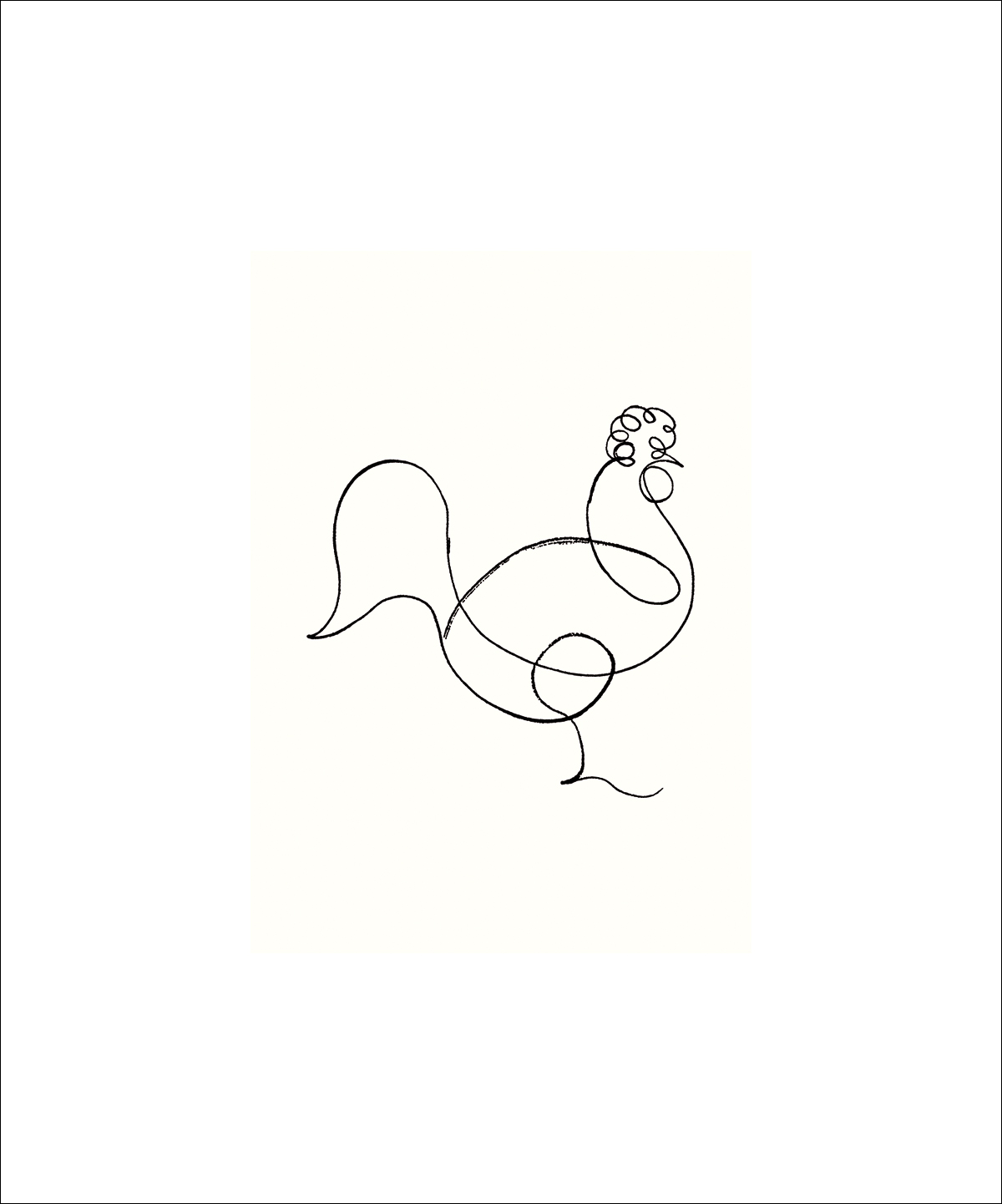 Picasso, P.: Le coq, 1918