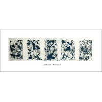 Pollock, J.: Black and White Polyptych