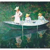 Monet: Boating at Giverny