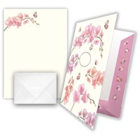 Briefpapier - Design: Orchidee