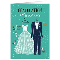 Gratulation zur Hochzeit