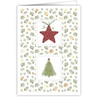Christmas tree and star