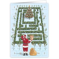 AK Weihnachten Labyrinth (o. T.)