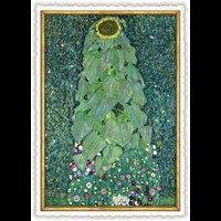Sonnenblume (Gustav Klimt 1907 - 1908) (Hoch)