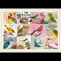 Briefmarken Vögel (o.T.) (Quer)