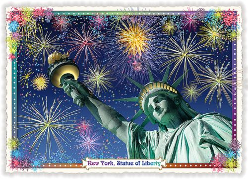 USA-Edition - New York, Statue of Liberty 2 (Quer)