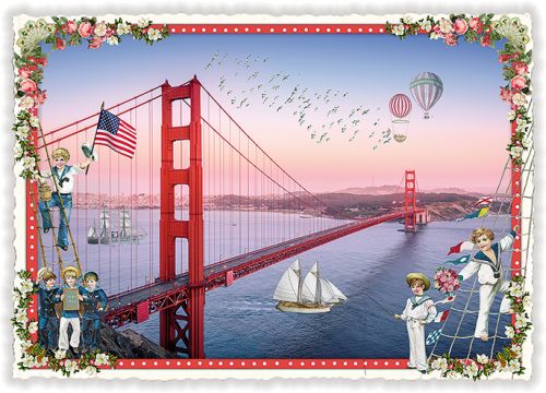 USA-Edition - San Francisco, Golden Gate Bridge (Quer)