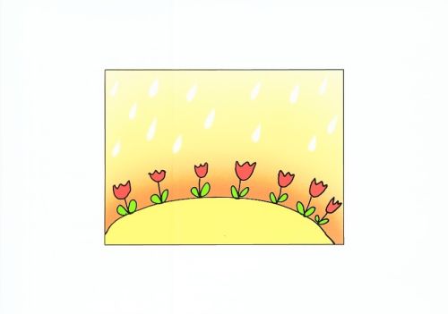 Tulpen im Regen (o.T.)