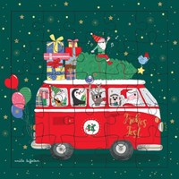 Frohes Fest (Weihnachts-VW-Bus)