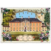 Städte-Postkarte, Schloss Bothmer (Quer)
