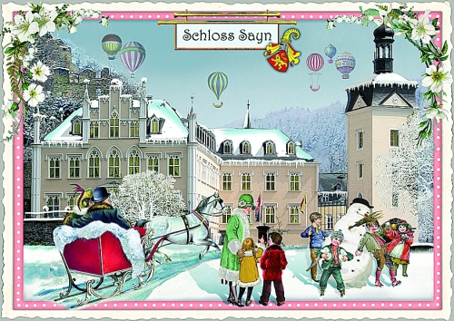 Schloss Sayn (Winter)