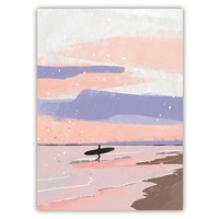 Sunset surfing, o.T. (hoch)