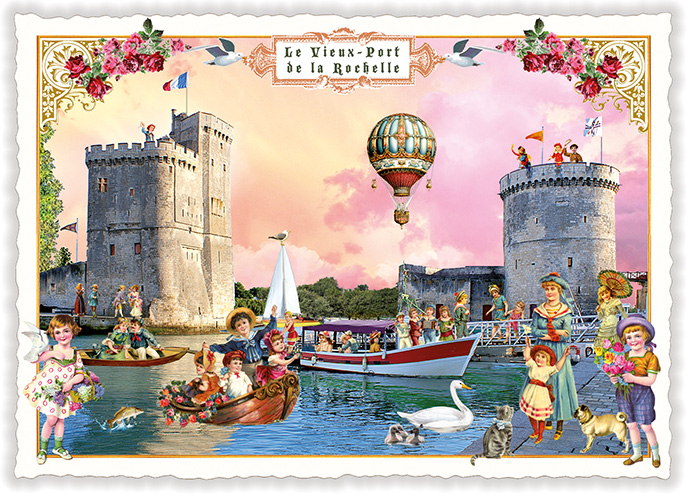 La France - La Rochelle, Le Vieux-Port (Quer)